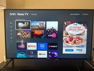40” ONN Roku Smart TV w/ REMOTE