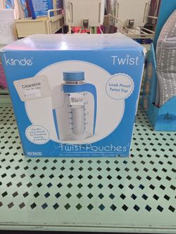 Twist poches  for breast milk