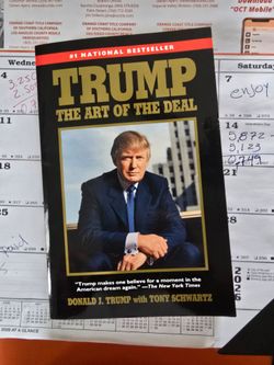 THE ART OF THE DEAL - Donald J Trump 2015 Paperback with Tony Schwartz PRESIDENT