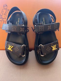 LV sunset sandals
