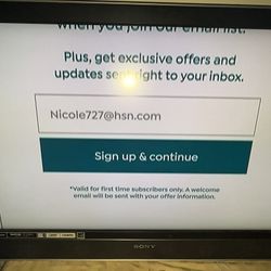 Sony HD Tv With Remote Works Perfect  46 Inches 