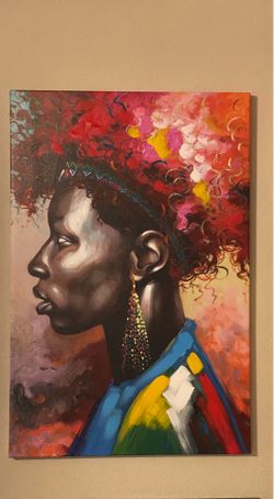 Afrocentric Canvas Wall Art