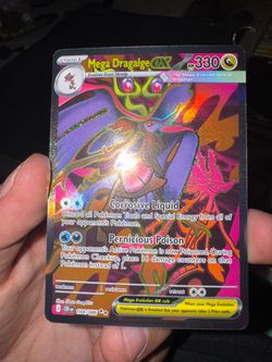 Pokemon card Mega dragalge EX