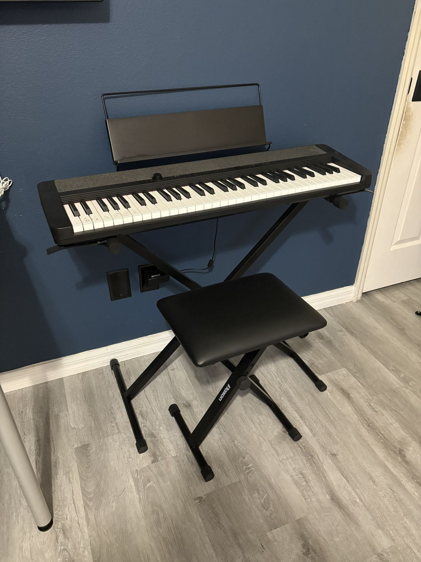 Piano with Chair and Stand (Casiotone S1)