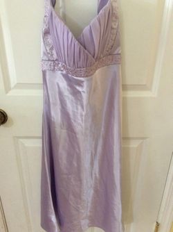 Beautiful lavendar gown sz 12-15