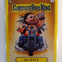 Garbage Pail Kids Sticker Vile Kyle