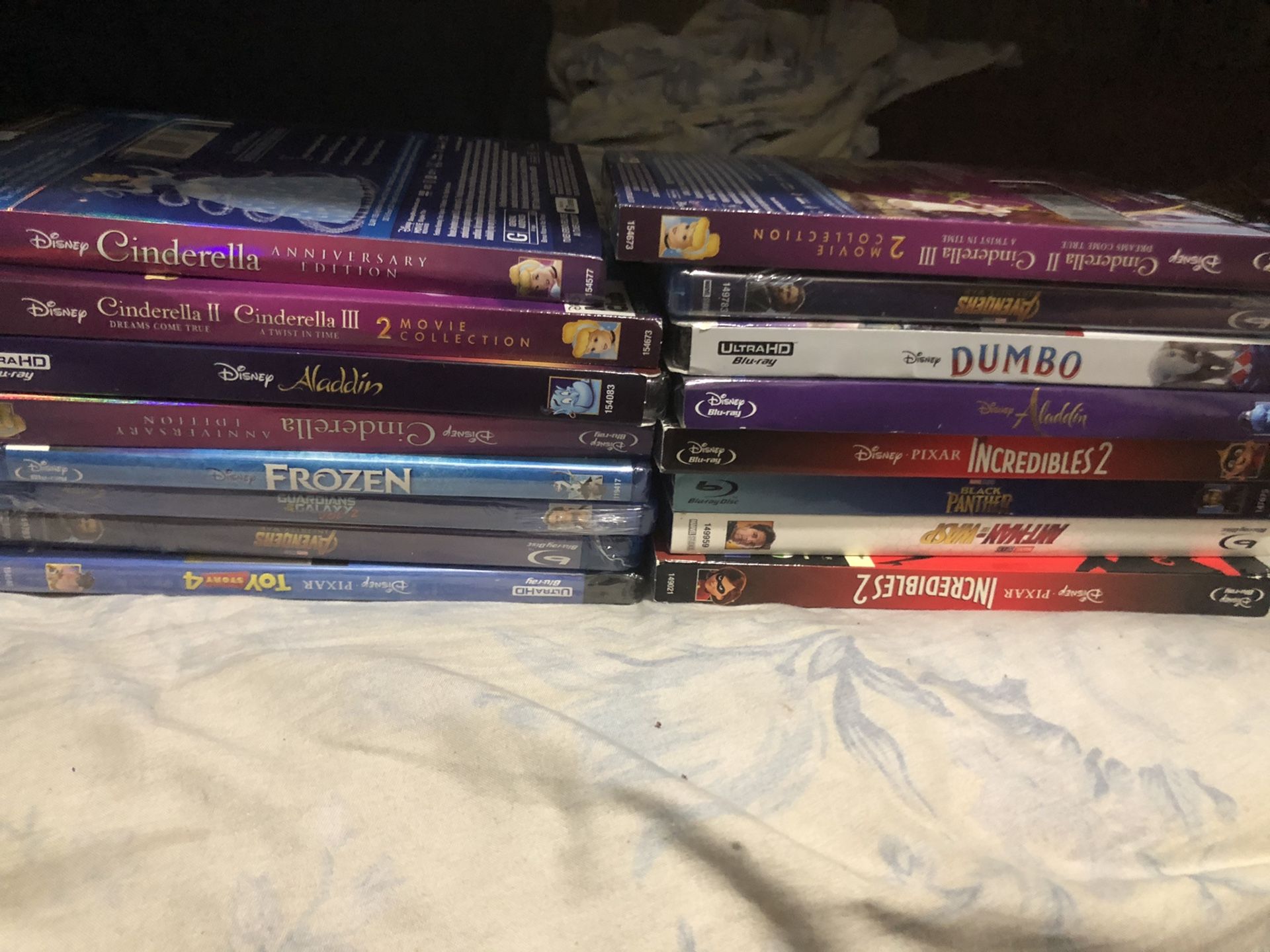 Blue rays movies for sale