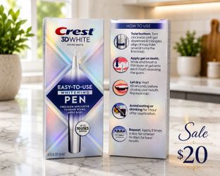 Crest 3D White teeth whitening pen