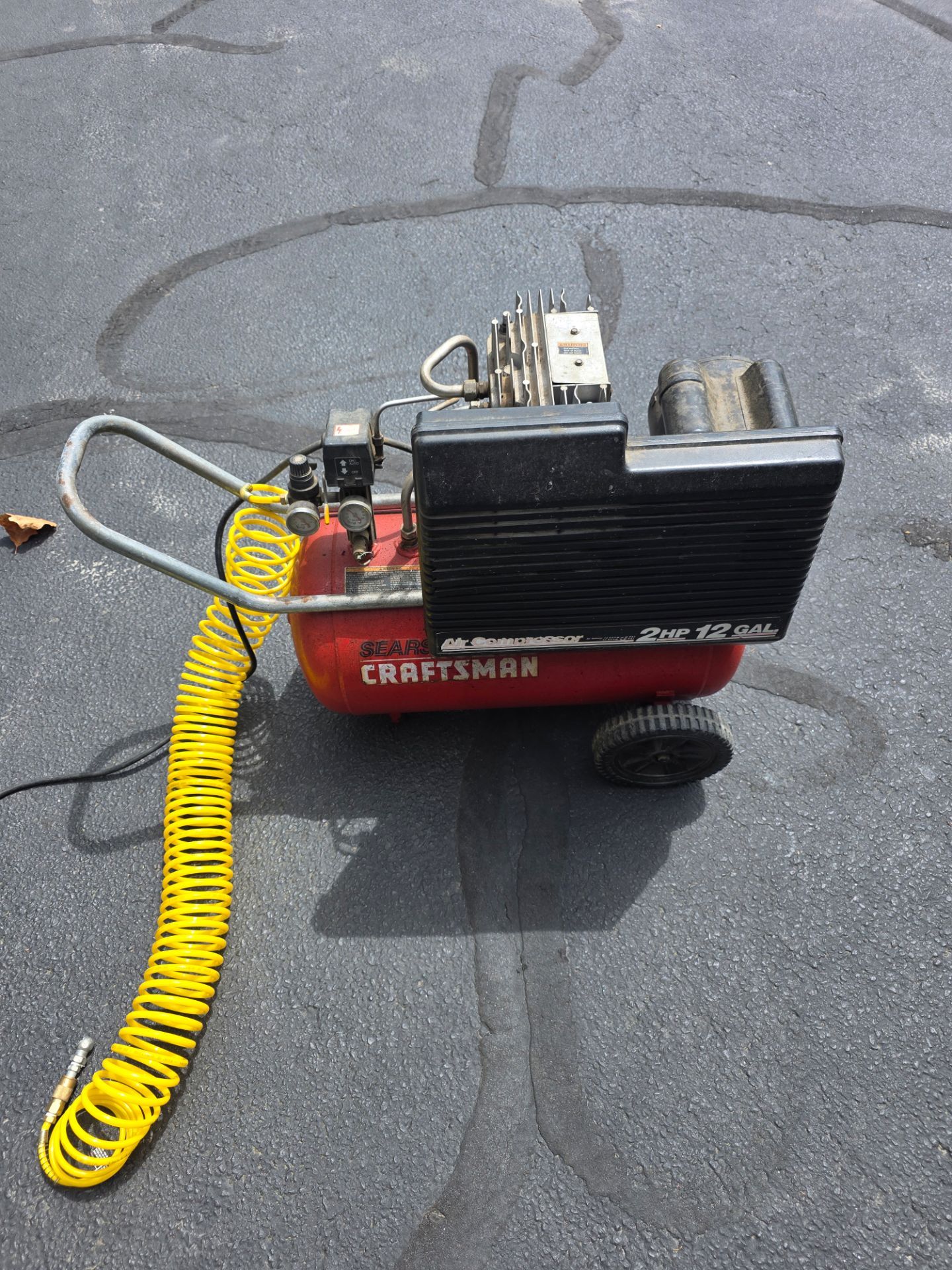 Craftsman 2hp 12 gallon compressor