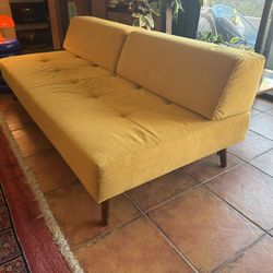 West Elm Tillary Sofa - Yellow