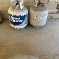 Two Propane Tanks