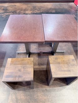Quality wooden tables and benches
