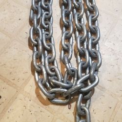 3/8 in. x 7 ft. Grade 30 Galvanized Steell Chain