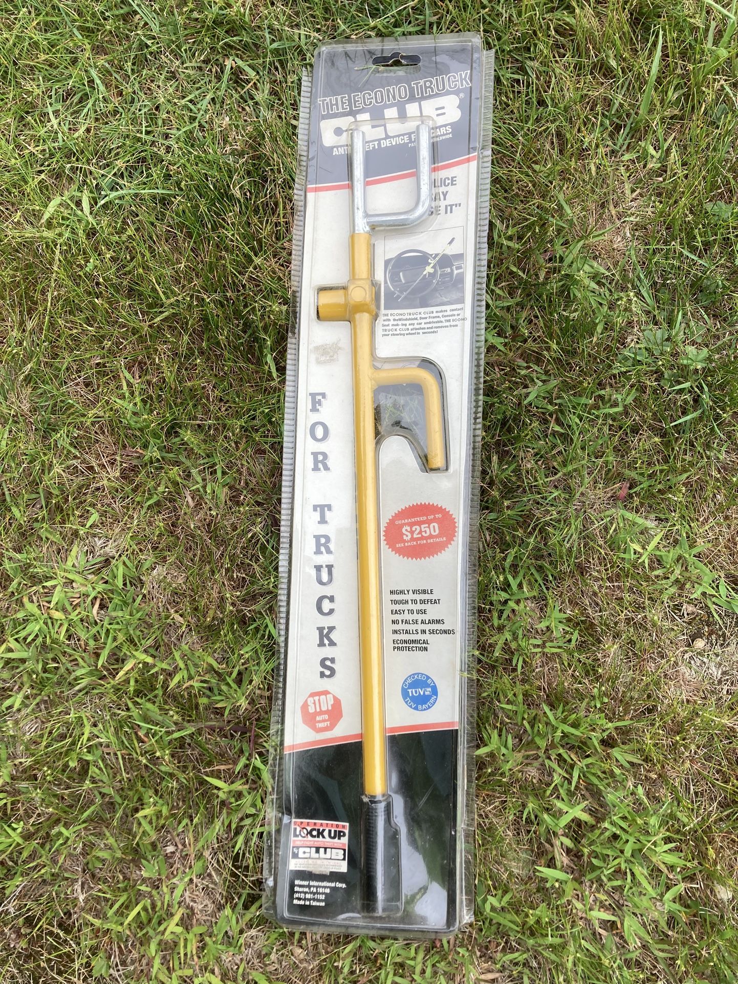 NEW!  The Club Anti Theft Lock For Trucks