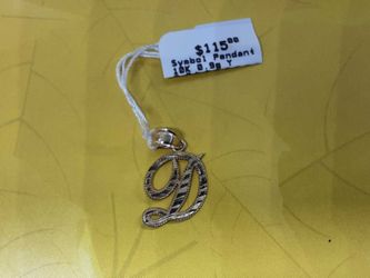 Symbol Pendant - Yellow Gold 10k (.417) 0.9 grams