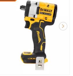Dewalt ATOMIC 20V MAX Cordless Brushless 1/2 in. Variable Speed Impact Wrench (Tool Only)