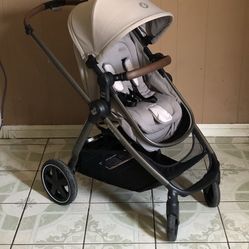 LIKE NEW MAXI COSI ZELIA 5 IN 1 STROLLER AND BASSINET!!!!