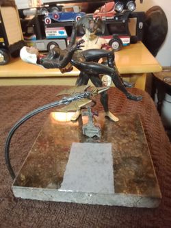 Demon Scene On Marble.