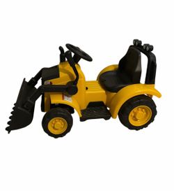 Cat rid on backhoe