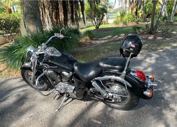 2003 Black Honda Shadow