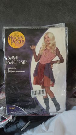 Hocus Pocus Sarah Sanderson Child Costume Medium 8-10