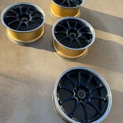 Rays Ce28 Wheels 18x8.5 +30 5x114.3 Volk Weds Work Bbs Regamaster