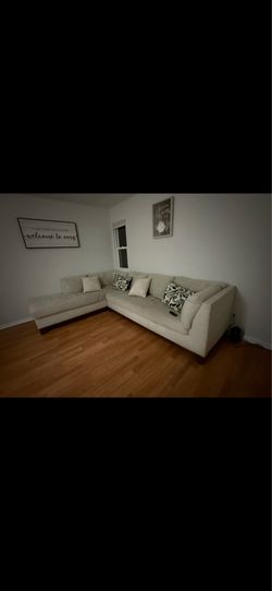 Cream Sectional Sofa