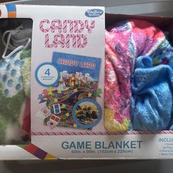 Candy Land Game Blanket 