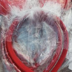 Reindeer Antlers Headband, 4PCS Deer Antlers Headband with Bells Cute Christmas Reindeer Ears Headband
