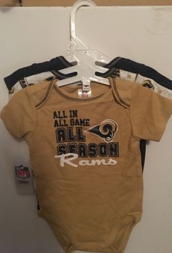 NFL Rams size 6-12 months onesie