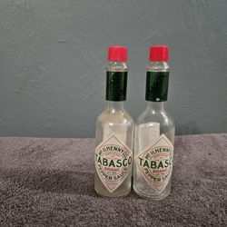 Tabasco Salt and Pepper Shakers