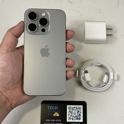 iPhone 15 Pro 256Gb Natural 🩶 Cricket