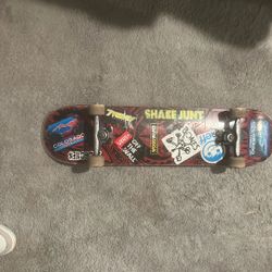 Nice 7.8 Size Skateboard With Thunder Trucks 