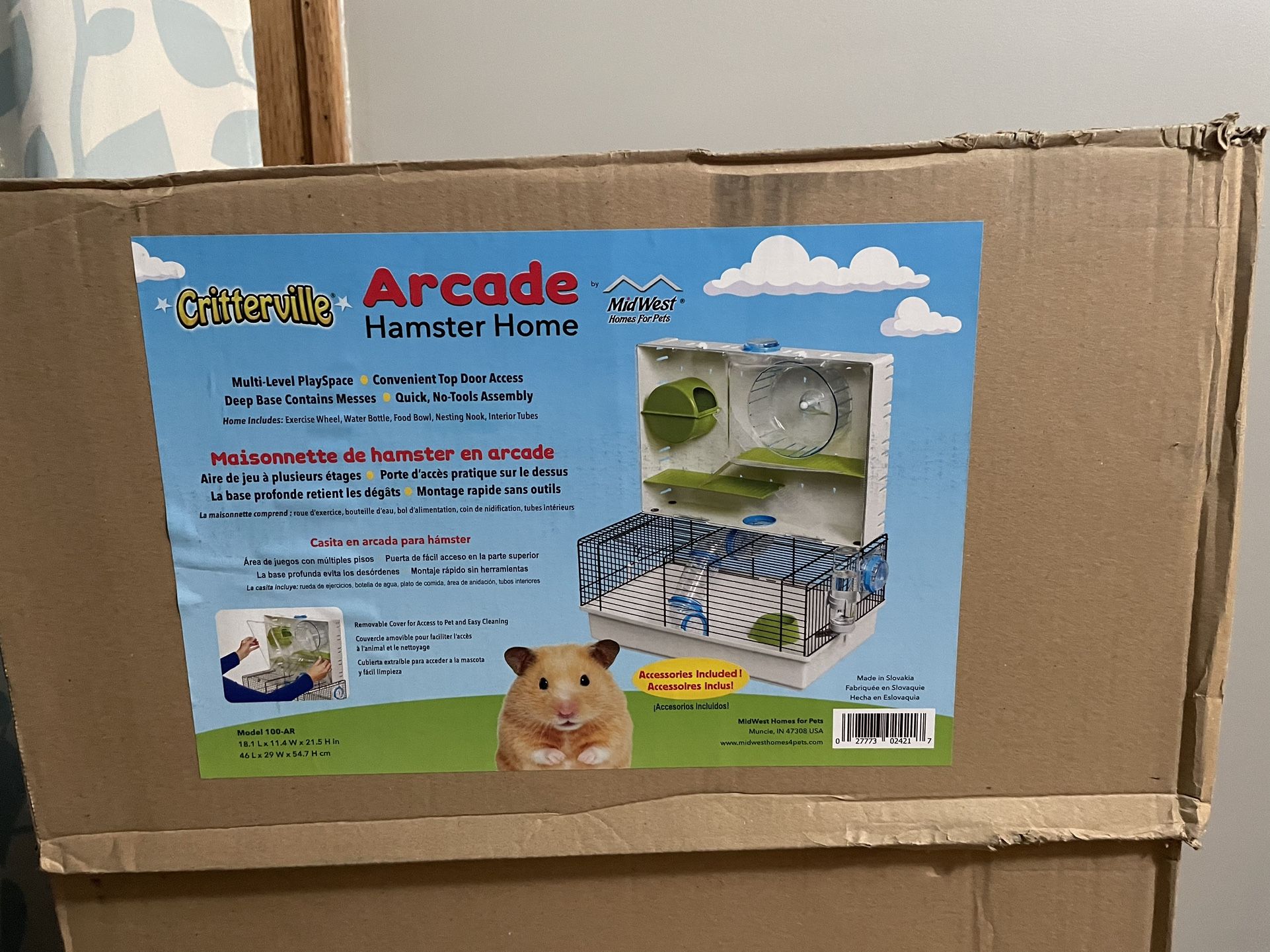 Midwest Critterville Arcade Hamster home