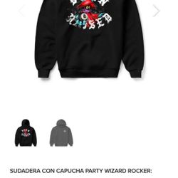 Born X Raised Party Wizard Hoodie 