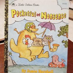 Little Golden Book #312-25 Pocketful of Nonsense ~ Anniversary Reissue