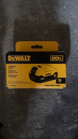 DeWalt 20V 5Ah Lithium-Ion Battery DCB205