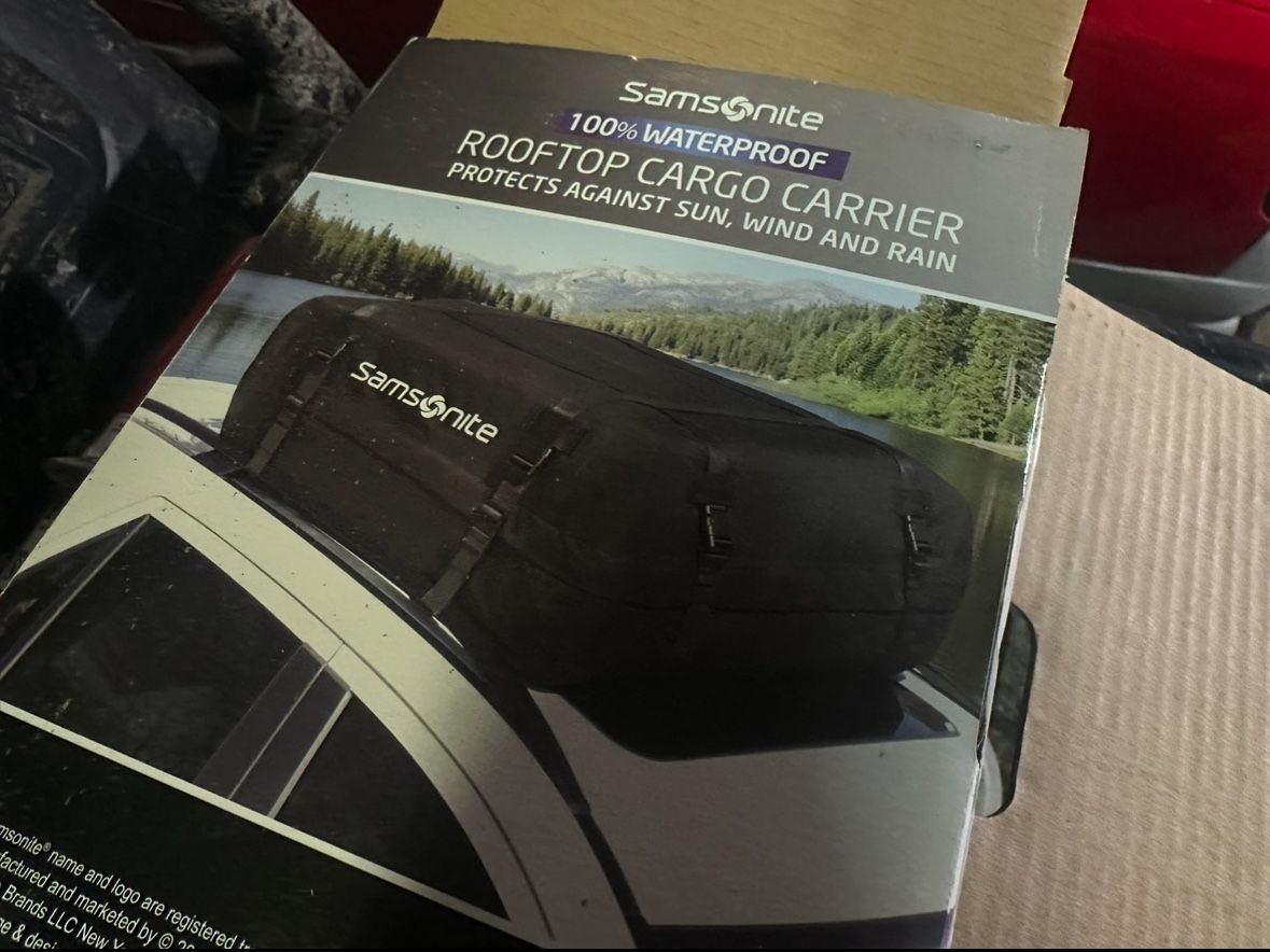 Samsonite Car Rooftop Cargo Carrier 100% Waterproof