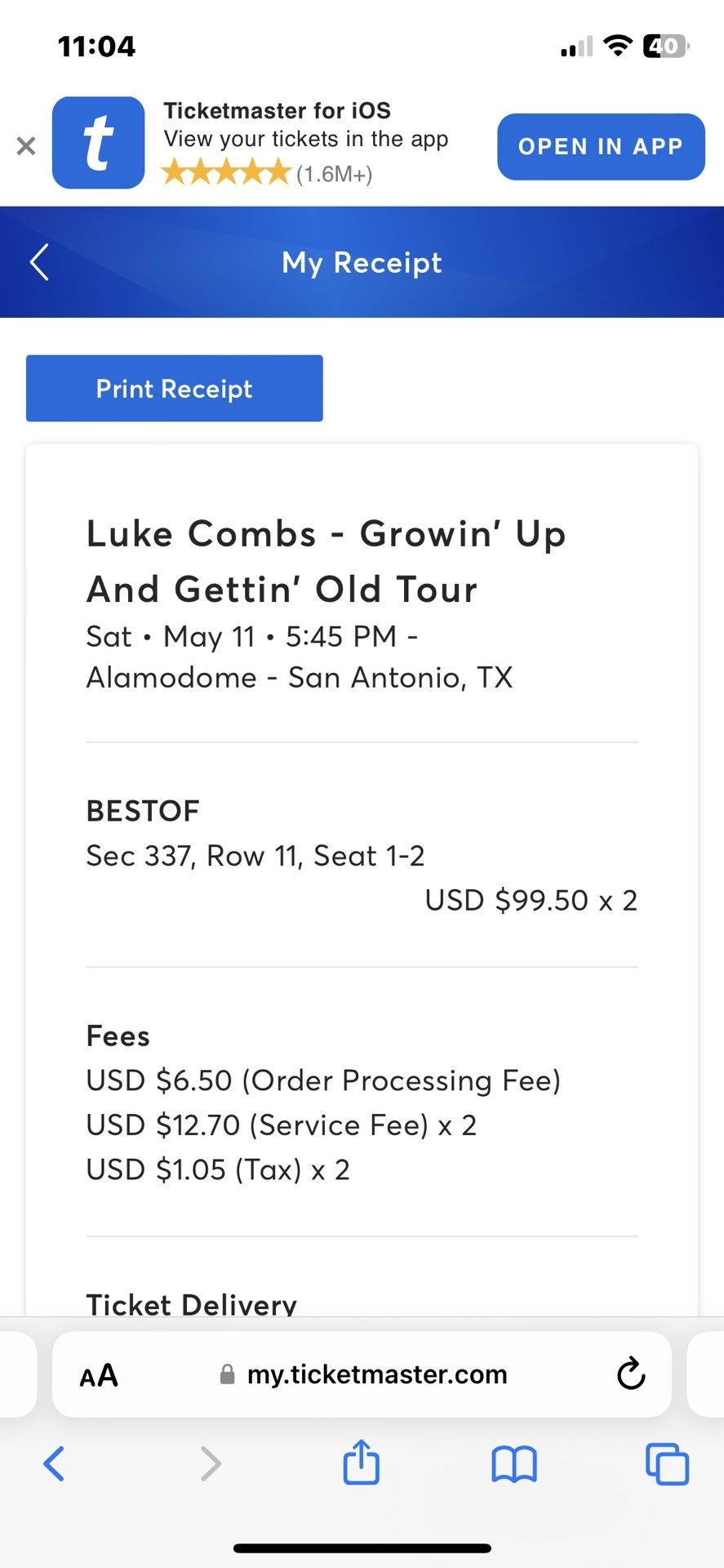 Luke Combs Tickets