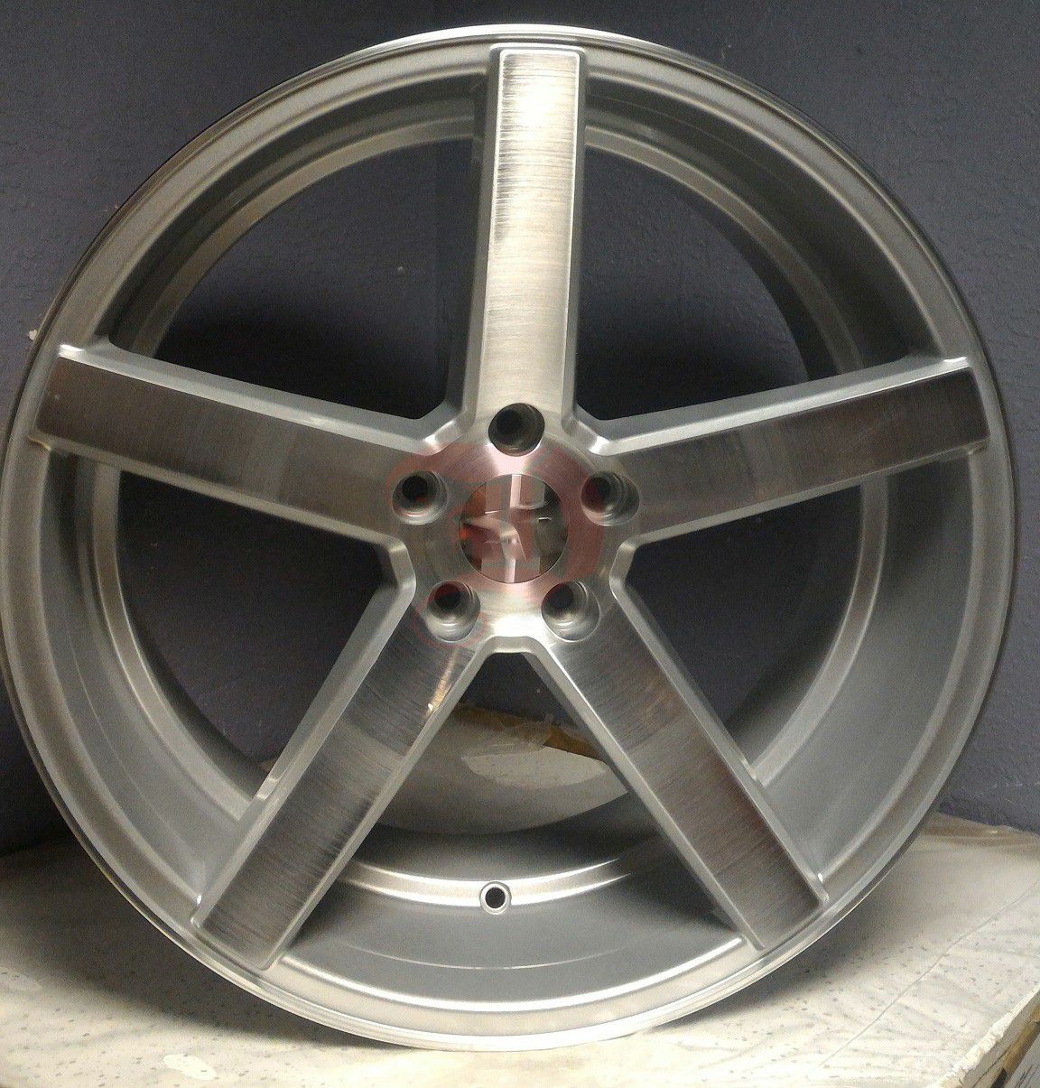 Brand New 20" S14 Silver Machine Wheels