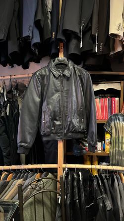 Leather Bomber