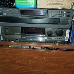 Receiver And 6  Cd Player Both