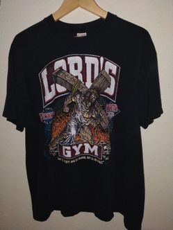 Vintage 90s LORDS GYM shirt size XL single stitch RARE