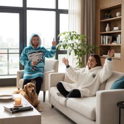 Philadelphia Eagles Reversible Team Color Camo Hoodeez EUC