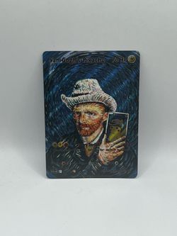 Non TCG Pokemon Van Gogh’s Pikachu Fan Art Card
