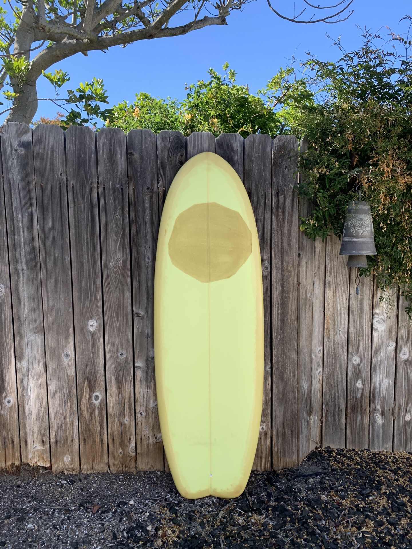 5’5 Single Fin - Fun Shape Surfboard
