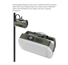 Brand new 3.38”x2.17” Rechargeable Magnetic Work Light