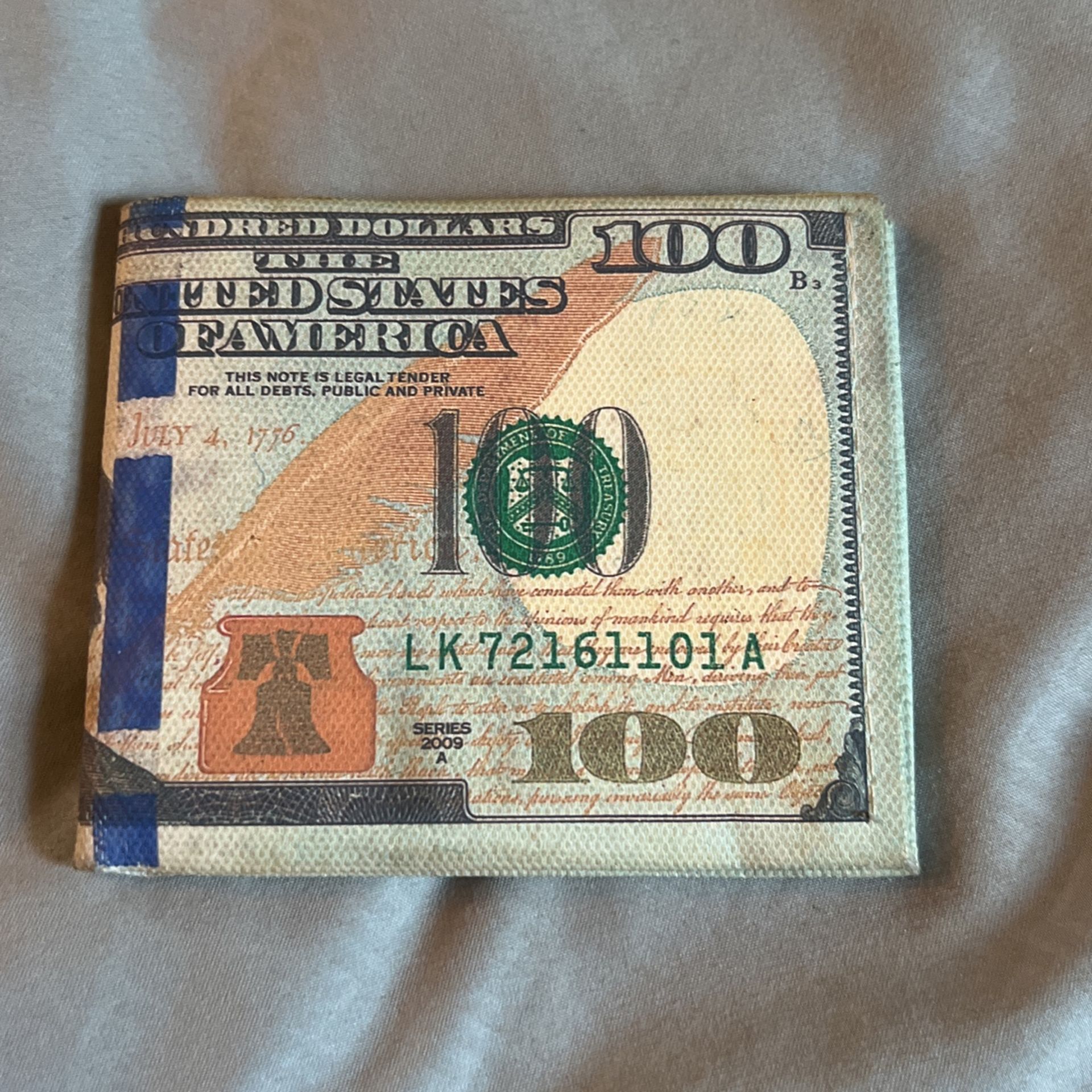 100$ Bill Wallet 