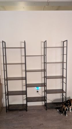 Triple 5 Tier Bookshelf