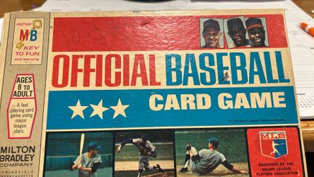 Milton Bradley Baseball Game Set Of 28